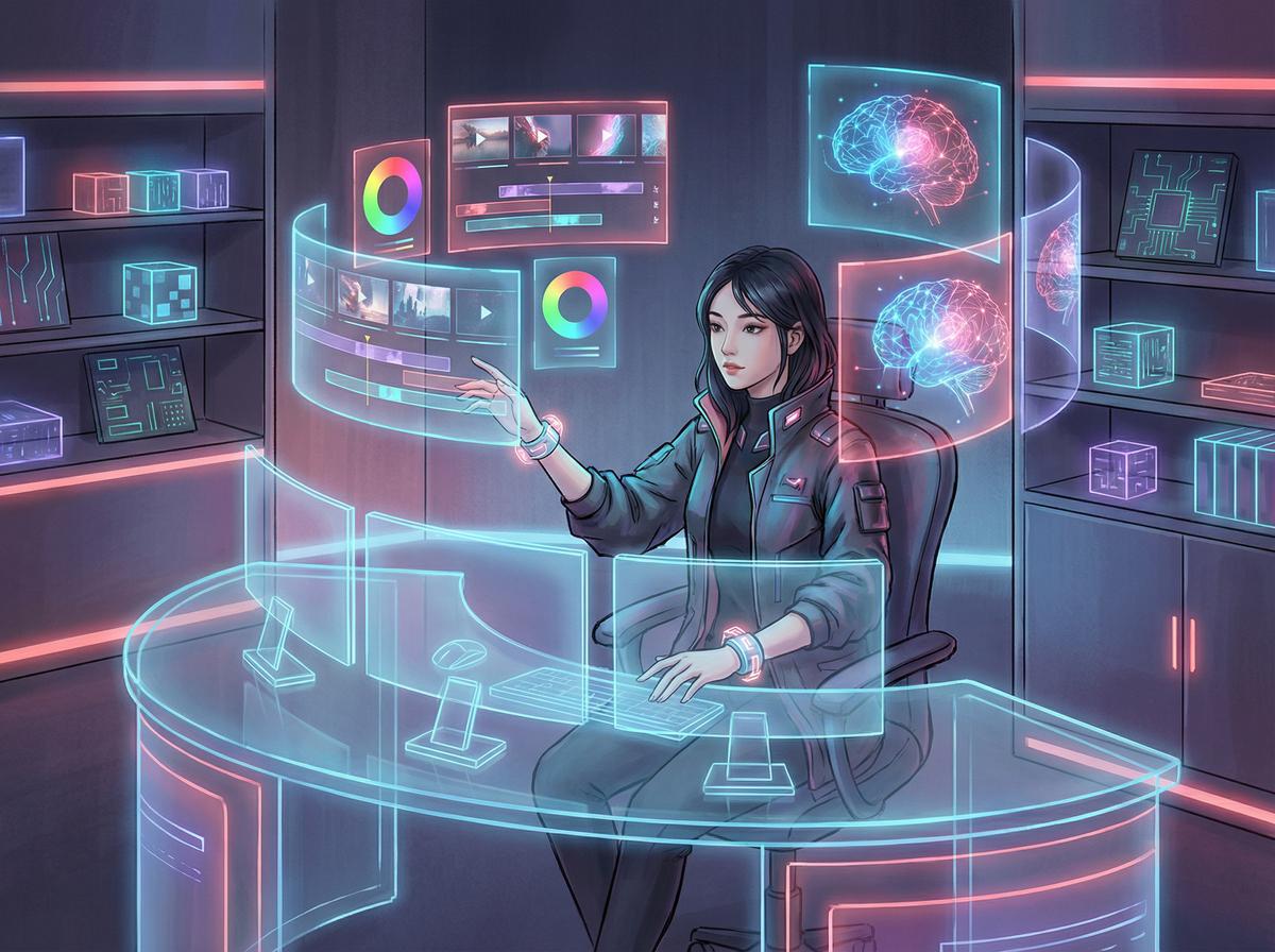 抖荫短视频AI修图与传媒剪辑